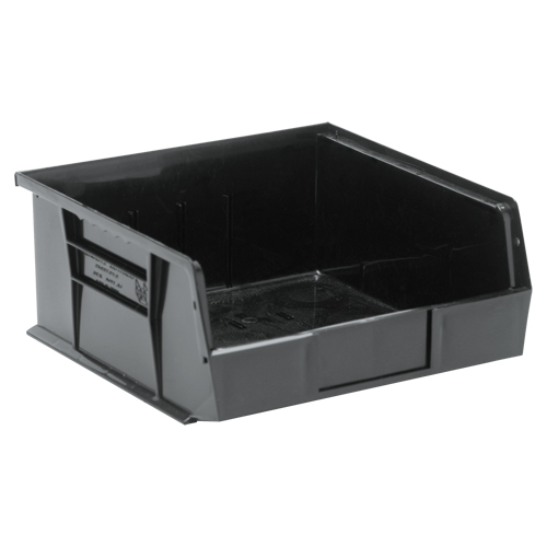 Ultra Stack & Hang Bin, 11" W x 5" H x 10-7/8" D, Black Haskins Industrial Inc.