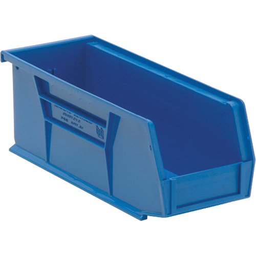 Bacs ultra empilable & suspendable, 4-1/8" la, 4" h x 10-7/8" p, Bleu Haskins Industrial Inc.