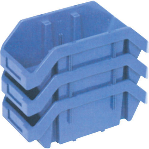 Boîtes &agrave; ramassage rapide "Quick Pick", 5" x 6,625" x 9,5", Bleu Haskins Industrial Inc.