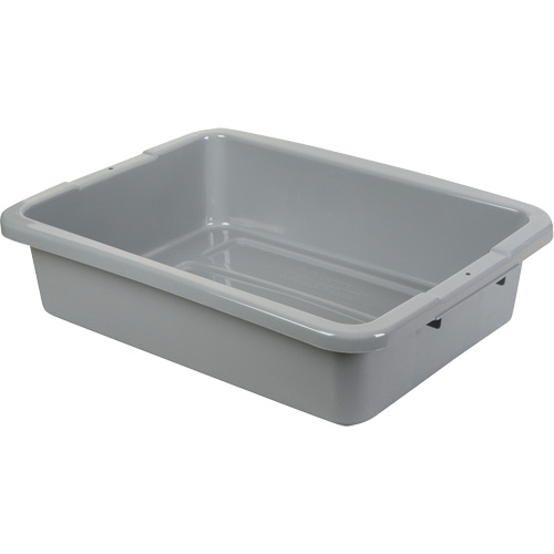 Boîtes utilitaires - Gris, 5" ha x 15" p x 20" lo, Plastique, Gris Haskins Industrial Inc.