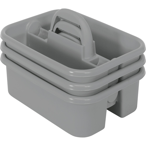 BOITE RANGEMENT,OUTILS,18 1/4X13 3/4X8 3/4,GRIS, 8-3/4" x 13-3/8" x 13-3/8", Gris Haskins Industrial Inc.