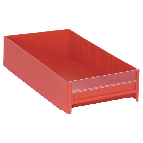 Cabinet Drawer, 5-5/8" W x 11" D x 2-1/2" H, Red Haskins Industrial Inc.