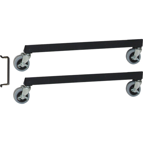 Interlocking Storage Cabinet Floor Stand Mobilizing Kit Haskins Industrial Inc.