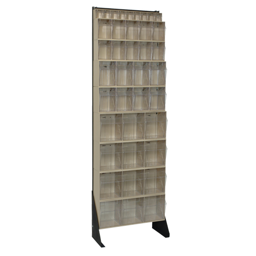 Support pour bacs basculants, 23-5/8" la x 8" p x 75" h, 36 tiroirs Haskins Industrial Inc.