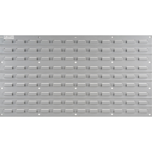 Metal Louvered Panel Bin Support Rack, 32 Bins, 36" W x 1/8" D x 19" H Haskins Industrial Inc.