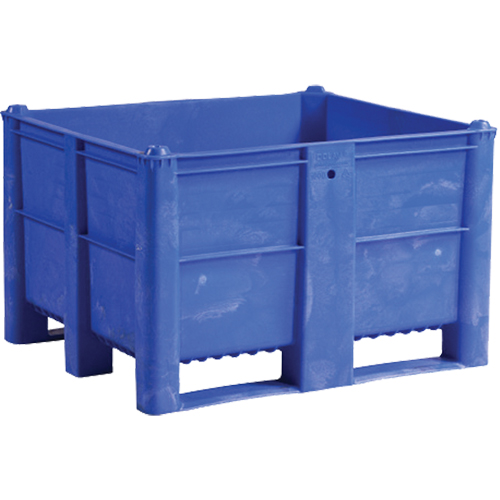 Conteneur pour palettes, 40"/47,25" p x 48"/39,4" la x 29"/29,1" h, Capacit&eacute; 1543 lb/2650 lb, Bleu Haskins Industrial Inc.