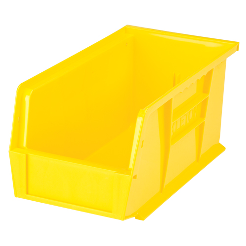 Stack & Hang Bin, 5-1/2" W x 5" H x 10-7/8" D, Yellow Haskins Industrial Inc.