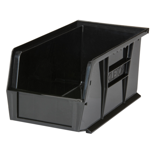 Stack & Hang Bin, 5-1/2" W x 5" H x 10-7/8" D, Black Haskins Industrial Inc.