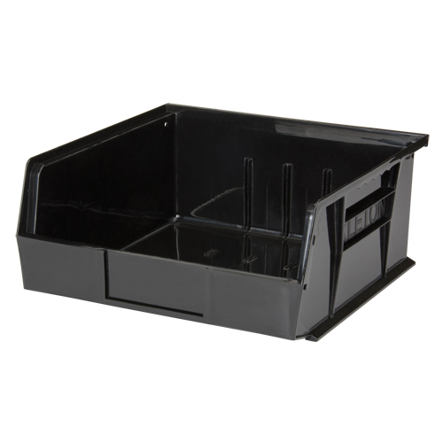 Stack & Hang Bin, 11" W x 5" H x 10-7/8" D, Black Haskins Industrial Inc.