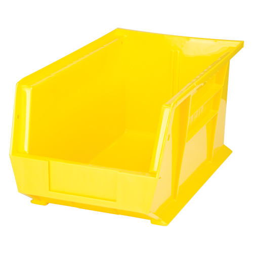 Stack & Hang Bin, 8-1/4" W x 7" H x 14-3/4" D, Yellow Haskins Industrial Inc.