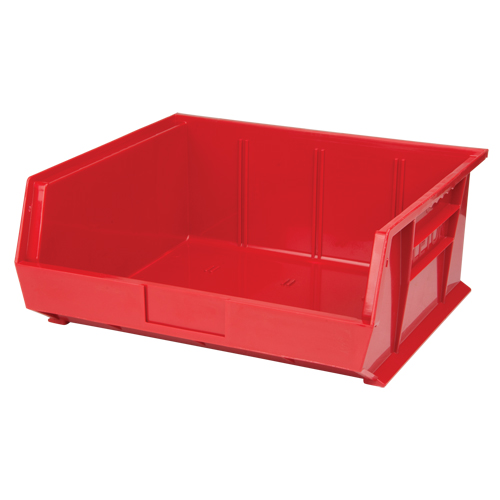 Stack & Hang Bin, 16-1/2" W x 7" H x 14-3/4" D, Red Haskins Industrial Inc.
