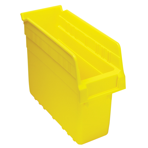 Bacs pour &eacute;tag&egrave;re Store-Max, 4-3/8" la x 8" H x 11-5/8" p, Jaune, Capacit&eacute; 44 lb Haskins Industrial Inc.