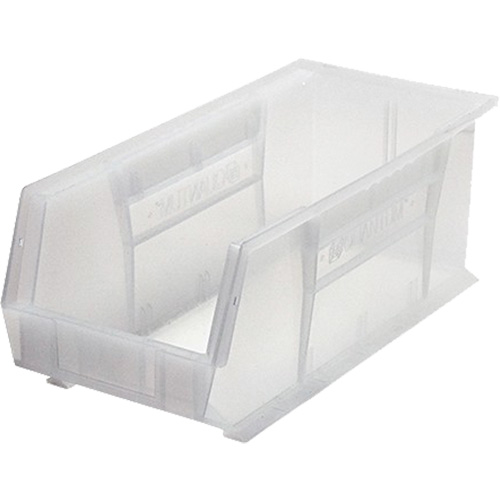 Bacs ultra empilable & suspendable, 8-1/4" la, 7" h x 18" p, Transparent Haskins Industrial Inc.