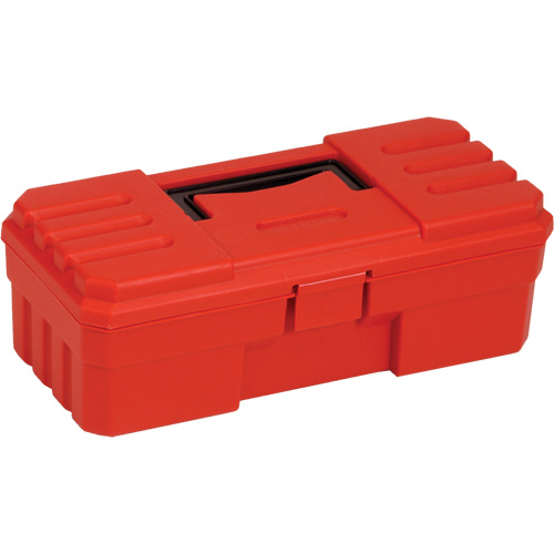 Tool Box, 12" W x 6" D x 4" H, Red Haskins Industrial Inc.