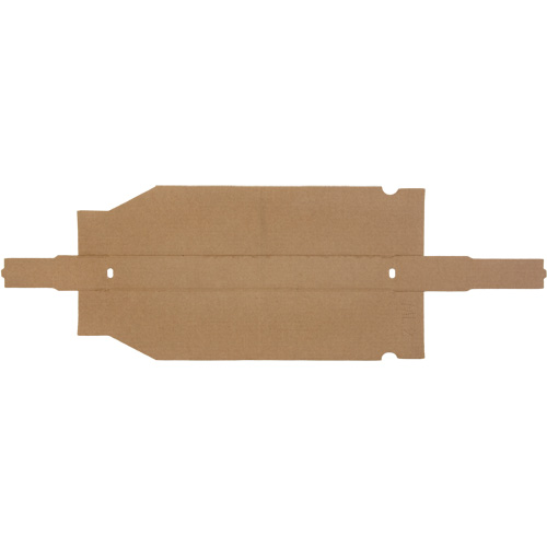Deep Corrugated Parts Bins, 2-7/8" W x 17-1/4" D x 4-1/2" H, Beige Haskins Industrial Inc.