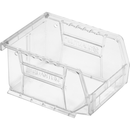 Crystal Clear Ultra Bins, 4-1/8" W x 3" H x 5-3/8" D, Clear Haskins Industrial Inc.
