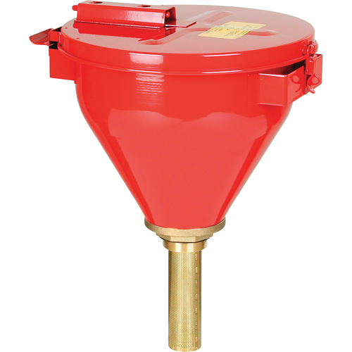 Entonnoirs de sûret&eacute; pour baril, 2,6 gal. Haskins Industrial Inc.