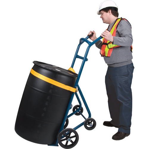 Diable pour baril, Fabriqu&eacute; en Acier, 25 - 55 gal. US (20 - 45 gal. imp.) Haskins Industrial Inc.