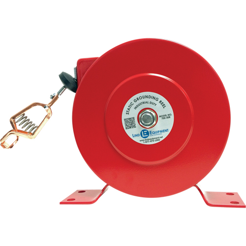 Retractable Grounding Wires, 20' Length, Light-Duty Haskins Industrial Inc.