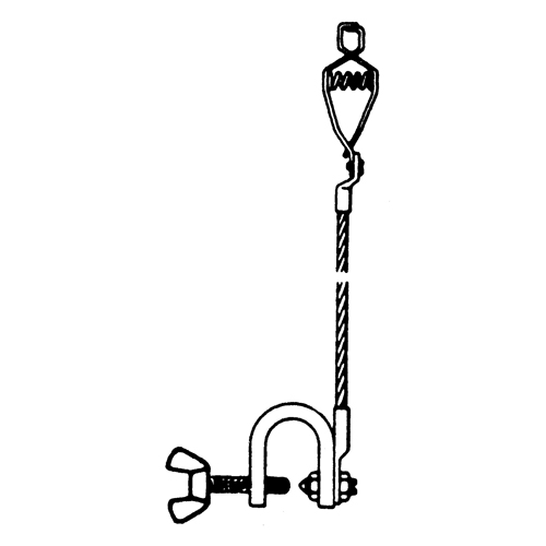 Assemblages l&eacute;gers de c&acirc;bles de masse et de mise &agrave; la terre - Pinces crocodile & petites pinces en c Haskins Industrial Inc.