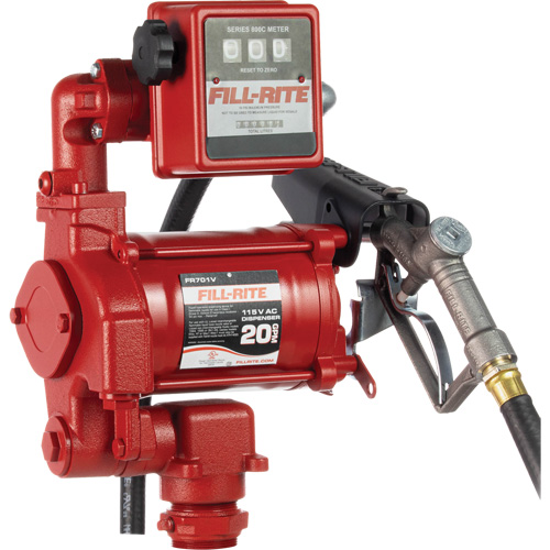 Pompes &agrave; palettes, rotatives & utilitaires, c.a., 115 V, 20 gal./min Haskins Industrial Inc.