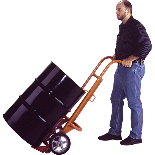 Ergonomic Drum Trucks, Steel Construction, 55 - 85 US Gal. (45 - 70 Imperial Gal.) Haskins Industrial Inc.