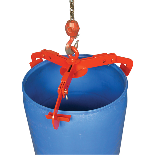 Leveurs de barils ouverts, 30 - 55 gal. US (25 - 45 gal. imp.), Cap. 1000 lb/454 kg Haskins Industrial Inc.