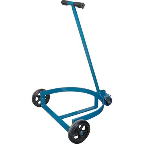 Diable surbaiss&eacute; pour barils, Fabriqu&eacute; en Acier, 55 gal. US (45 gal. imp.) Haskins Industrial Inc.