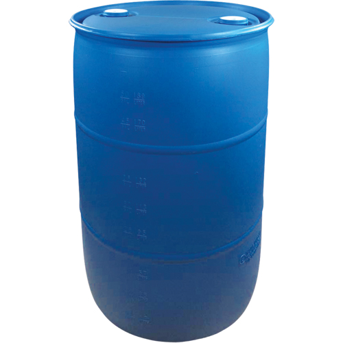 Polyethylene Drums, 55 US gal (45 imp. gal.), Closed Top, Blue Haskins Industrial Inc.