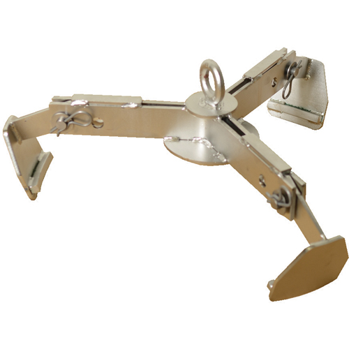 Universal Drum Lifter Stainless Steel - UDL-SS, 30 - 55 US Gal. (25 - 45 Imperial Gal.), 1000 lbs./453 kg Cap. Haskins Industrial Inc.