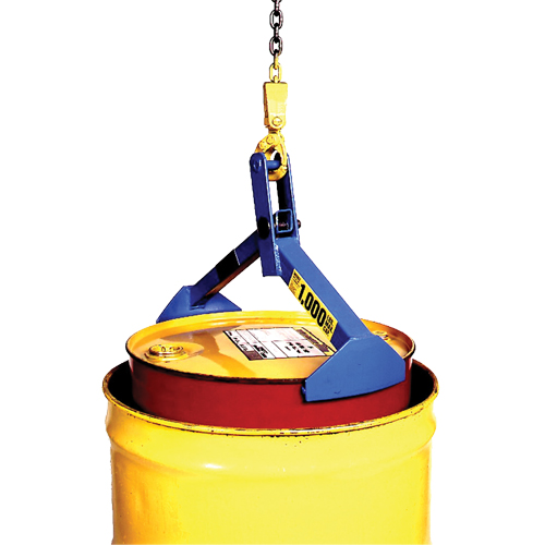 Leveur de baril et Overpack, 55 - 85 gal. US (45 - 70 gal. imp.), Cap. 1000 lb/454 kg Haskins Industrial Inc.