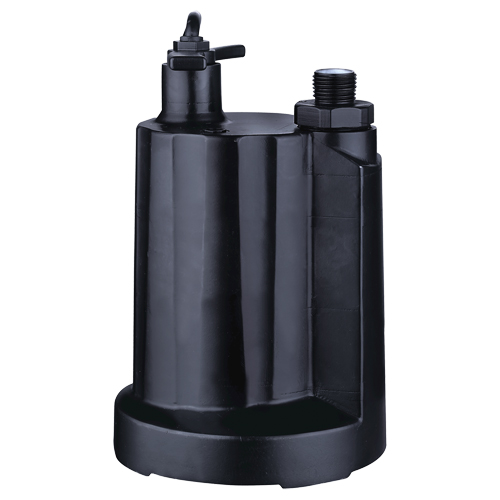 Submersible Utility Pump, 1/3 HP, 2160 GPH, 115 V, 4 A Haskins Industrial Inc.