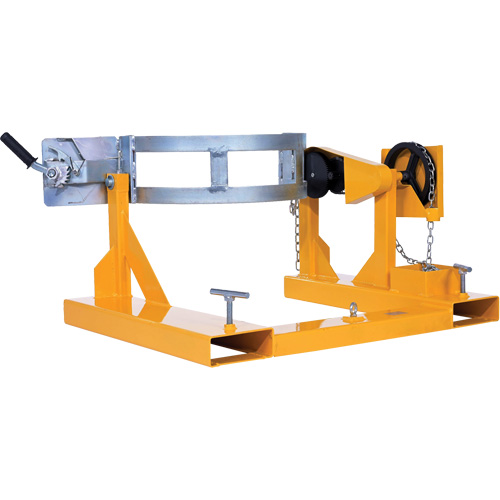 Fork Mounted Drum Carrier, For 55 US Gal. (45.8 Imperial Gal.) Haskins Industrial Inc.
