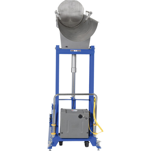 Portable Hydraulic Drum Dumper, For 30 - 55 US Gal. (25 - 45.8 Imperial Gal.) Haskins Industrial Inc.