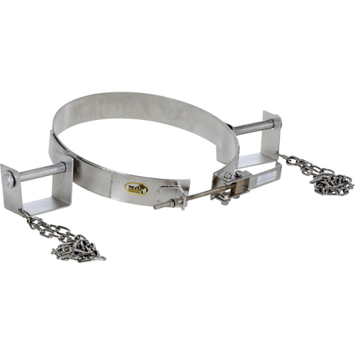 Tilting Drum Ring, 30 US Gal. (24.98 Imperial Gal.) Drum Size, 1200 lbs./544 kg Cap. Haskins Industrial Inc.