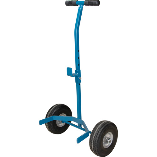 Cylinder Cart, Flat-Free Wheels, 15-1/2" W x 14-1/4" L Base, 600 lbs. Haskins Industrial Inc.