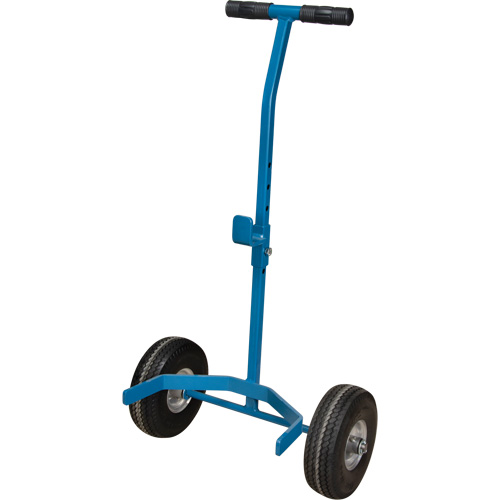 Cylinder Cart, Flat-Free Wheels, 15-1/2" W x 14-1/4" L Base, 600 lbs. Haskins Industrial Inc.