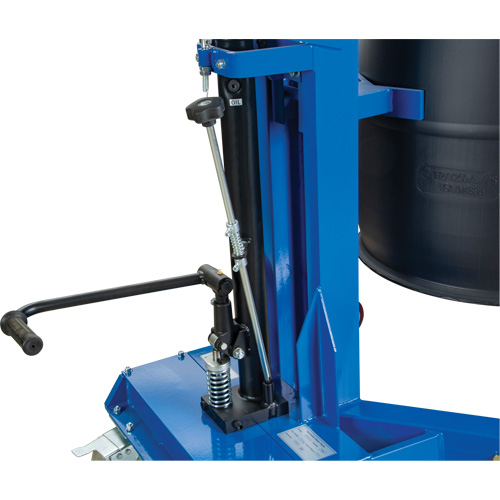 &eacute;l&eacute;vateur ergonomique pour baril, 55 gal. US (45 gal. imp.)/85 gal. US (70 gal. imp.) Haskins Industrial Inc.