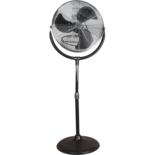 High-Velocity Pedestal Fan, Commercial, 3 Speed, 20" Diameter Haskins Industrial Inc.