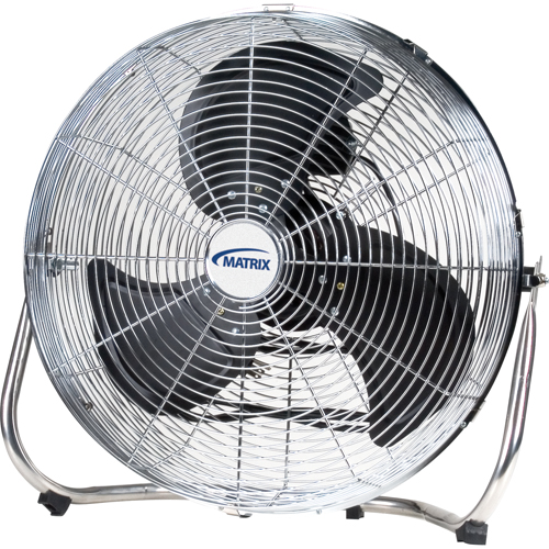 Ventilateur sur pied haute vitesse, Commercial, 3 vitesses, Diam&egrave;tre de 18" Haskins Industrial Inc.