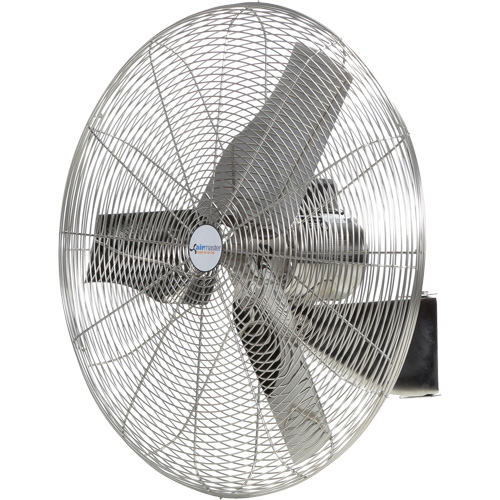 Ventilateurs en acier inoxydable lavables &agrave; grande eau pour service alimentaire, Industriel, 1 vitesses, Diam&egrave;tre de 24" Haskins Industrial Inc.