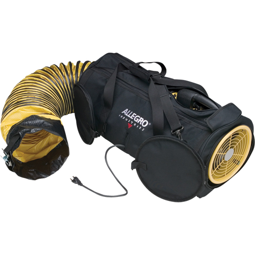 Ventilateurs axiaux  Air Bag  ALLEGRO INDUSTRIES, 1/4 CV, 700 pi³/min Haskins Industrial Inc.