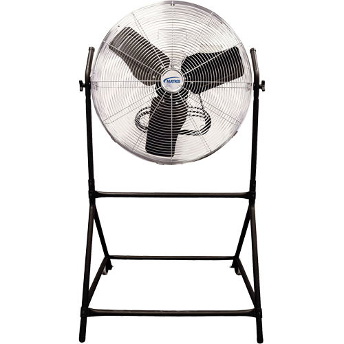Roll-About Air Fan, Industrial, 3 Speed, 24" Diameter Haskins Industrial Inc.