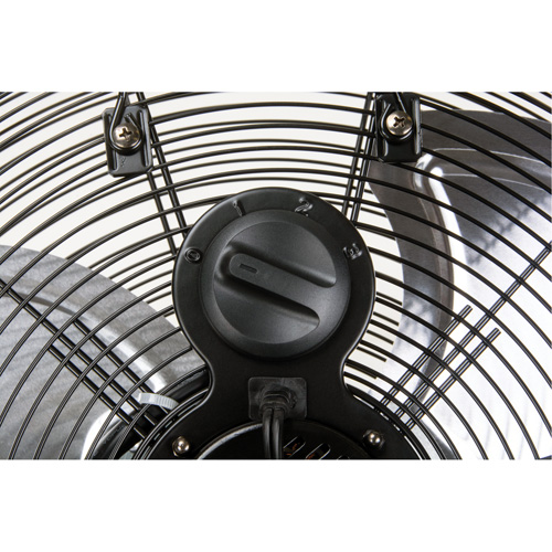 High-Velocity Floor Fan, Commercial, 3 Speed, 16" Diameter Haskins Industrial Inc.