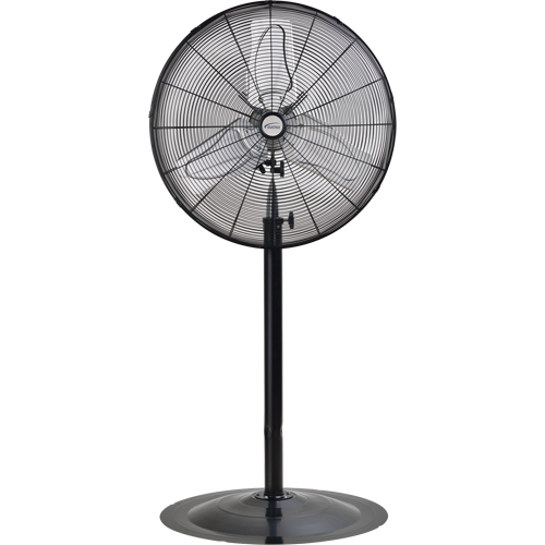 Non-Oscillating Pedestal Fan, Heavy-Duty, 2 Speed, 24" Diameter Haskins Industrial Inc.