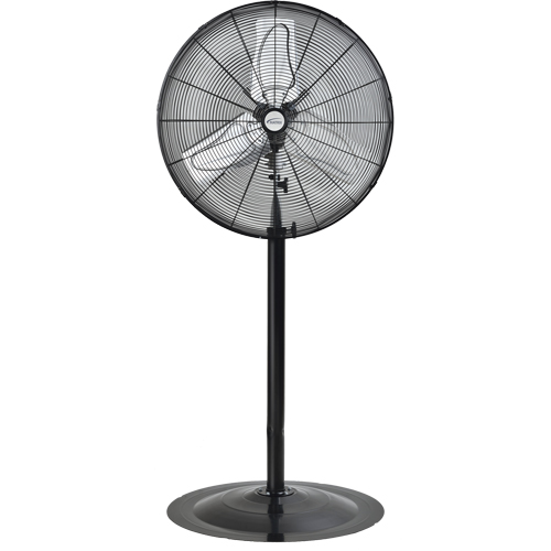 Oscillating Pedestal Fan, Heavy-Duty, 2 Speed, 24" Diameter Haskins Industrial Inc.