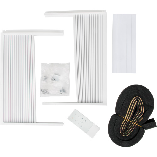 Climatiseur horizontal, Fen&ecirc;tre, 12 000 BTU Haskins Industrial Inc.