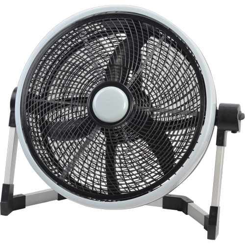 High Velocity Floor Fan, Commercial, 3 Speed, 18" Diameter Haskins Industrial Inc.