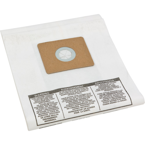 V&eacute;ritable sac de collecte sous vide suspendu, 3,5 gal. US Haskins Industrial Inc.