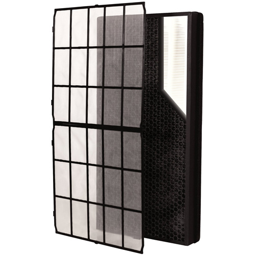 Filtre HEPA/carbone pour purificateur d'air AeraMax SV avec pr&eacute;-filtre, Boîte, MERV 13, 11,56" la x 2,38" p x 23,25" h Haskins Industrial Inc.